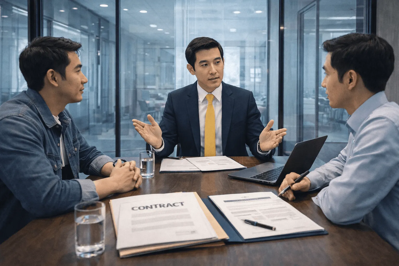 Ilustrasi sengketa bisnis umkm antara mitra usaha