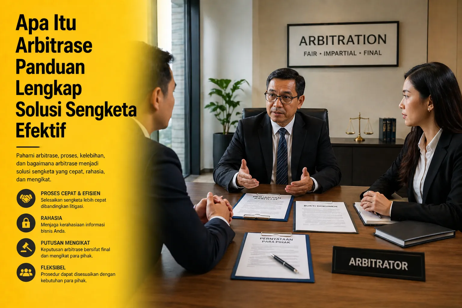 apa itu arbitrase dalam penyelesaian sengketa bisnis