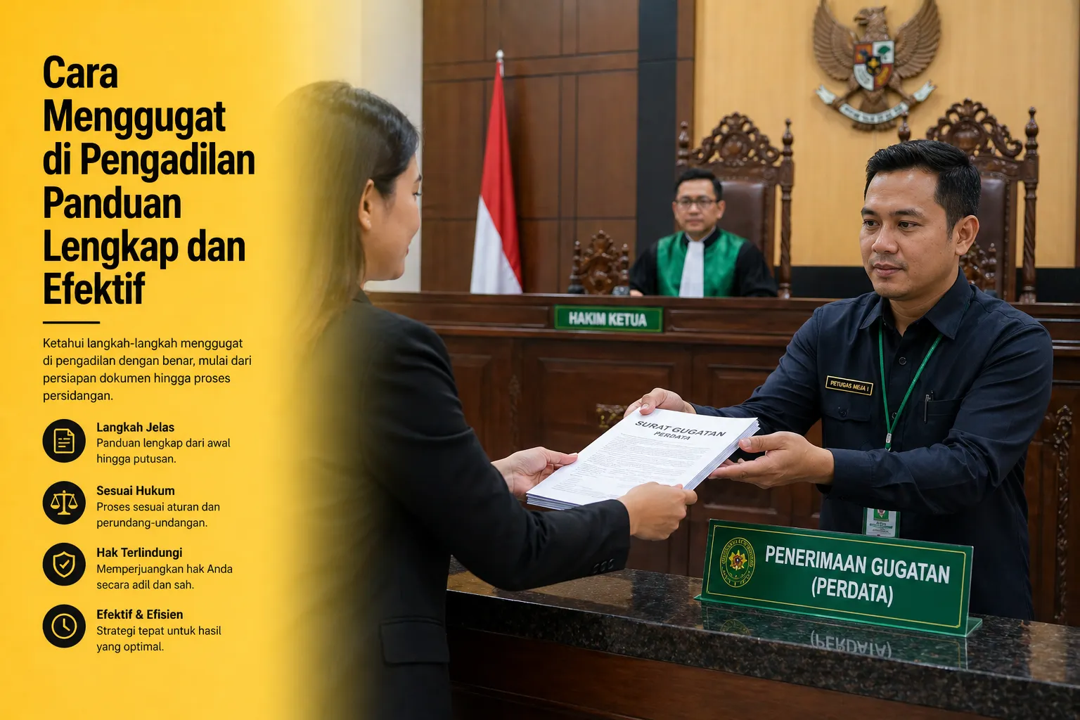 cara menggugat di pengadilan secara hukum
