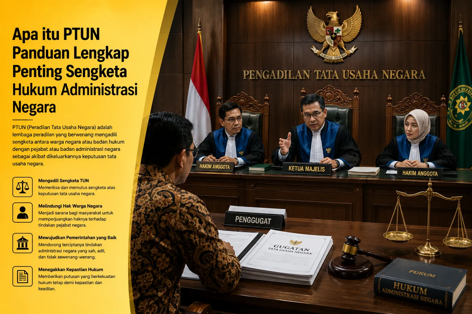 Apa itu PTUN dalam sistem hukum administrasi Indonesia