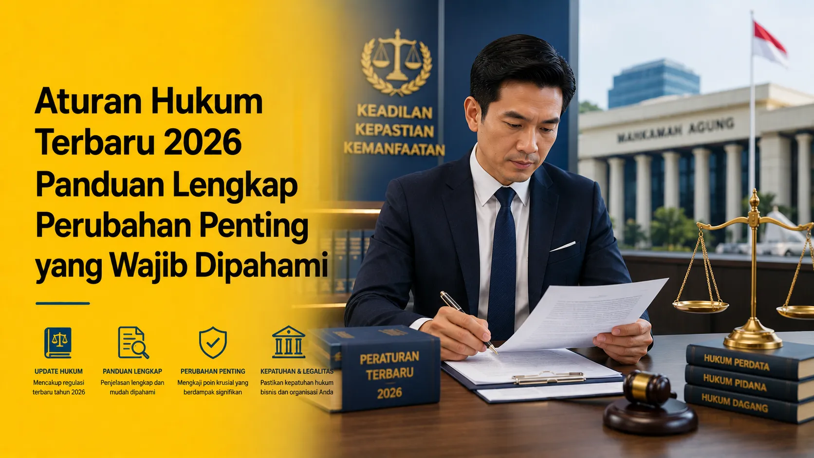 Aturan Hukum Terbaru 2026 dan reformasi hukum Indonesia