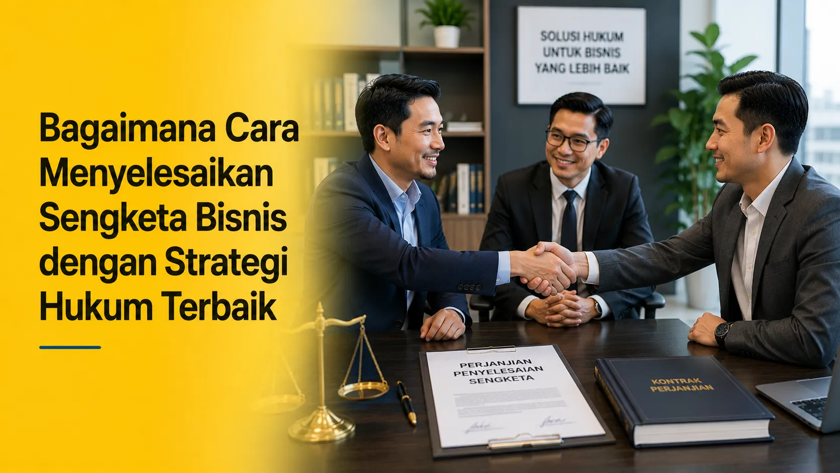 Bagaimana Cara Menyelesaikan Sengketa Bisnis melalui pendekatan hukum profesional