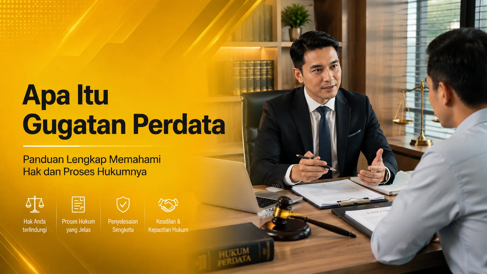 Apa itu Gugatan Perdata menurut hukum Indonesia
