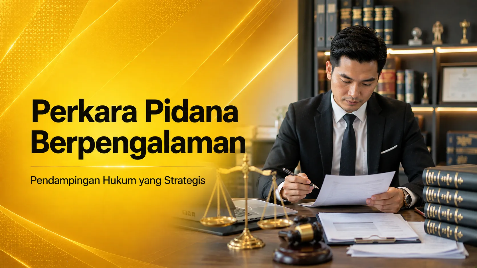 Perkara Pidana Berpengalaman dengan pendampingan pengacara profesional