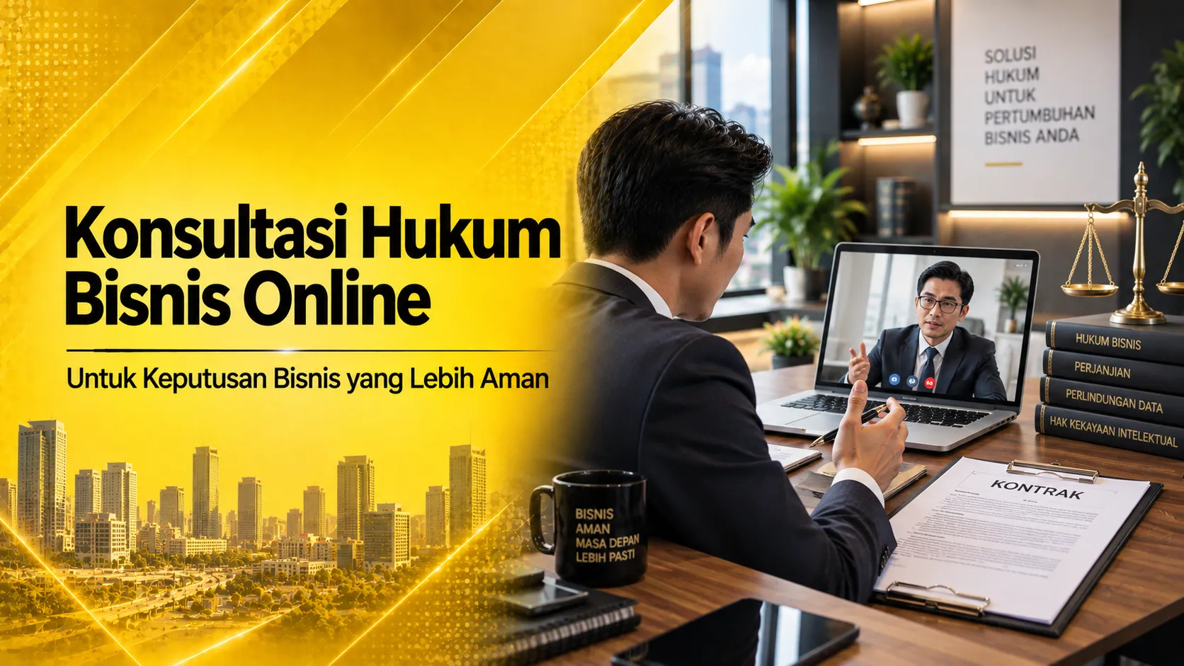 Konsultasi hukum bisnis online untuk profesional dan pemilik bisnis