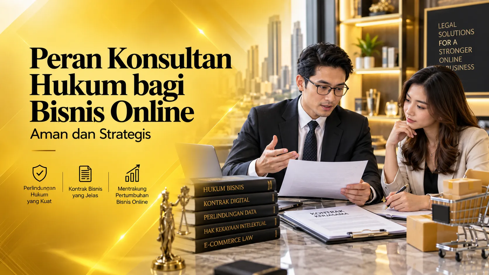 Peran Konsultan Hukum bagi Bisnis Online dalam melindungi bisnis digita