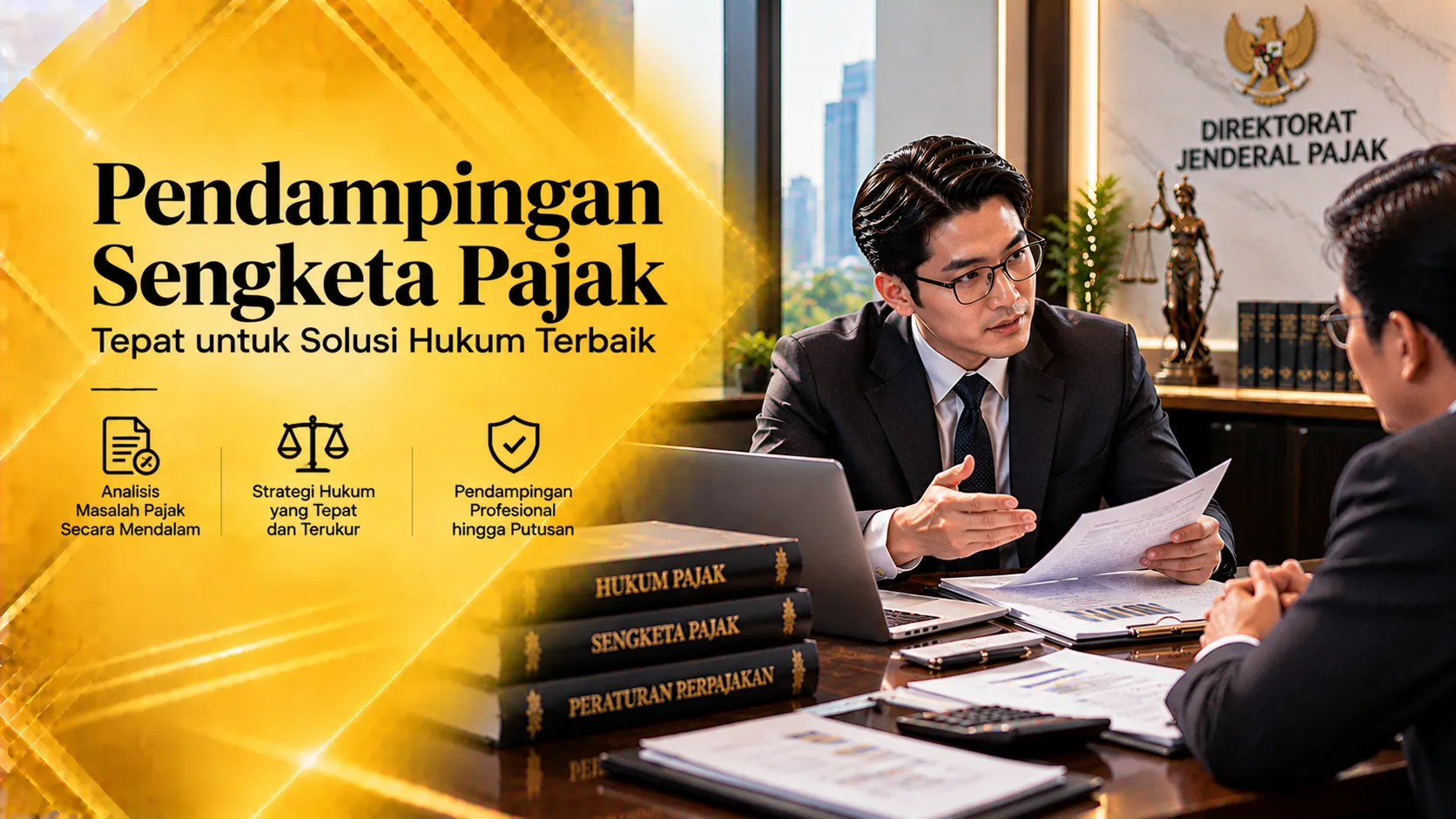 Pendampingan Sengketa Pajak oleh profesional hukum dalam konsultasi pajak